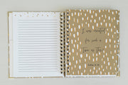 Undated Daily Planner: Speckle