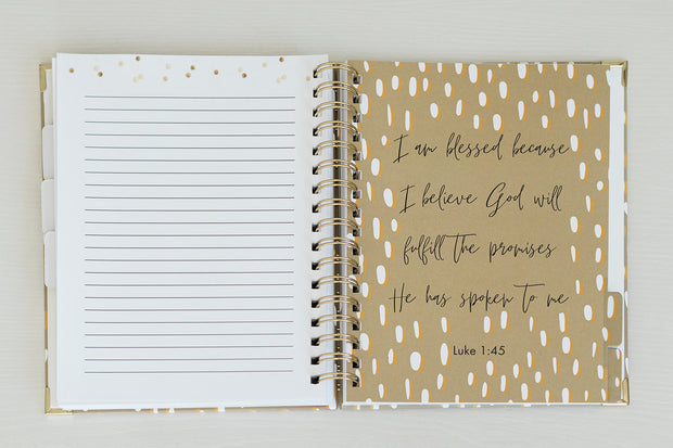 Undated Daily Planner: Speckle