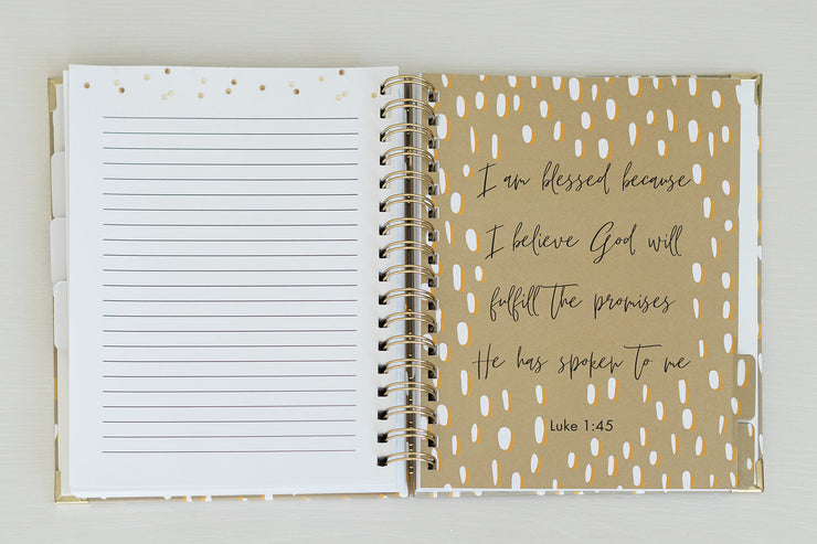 Undated Daily Planner: Speckle