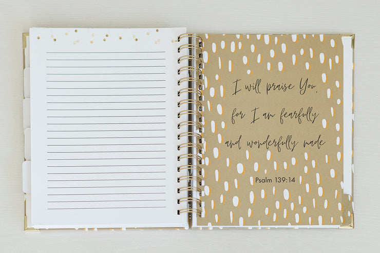 Undated Daily Planner: Speckle