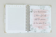 Undated Daily Planner: Marble