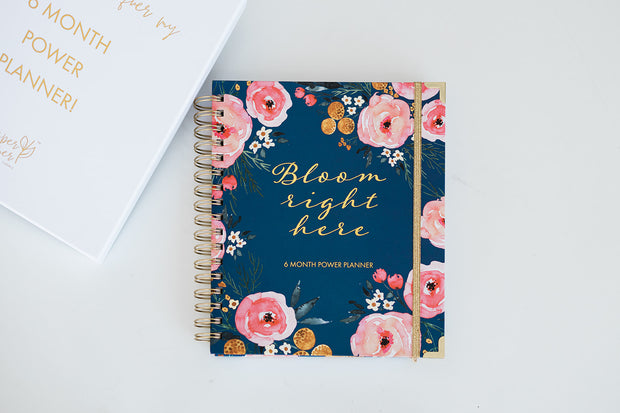 Undated Daily Planner: Blooms