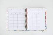 Undated Daily Planner: Marble