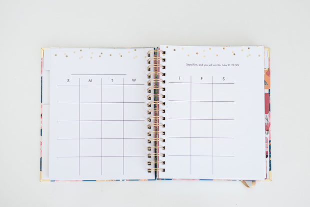 Undated Daily Planner: Speckle